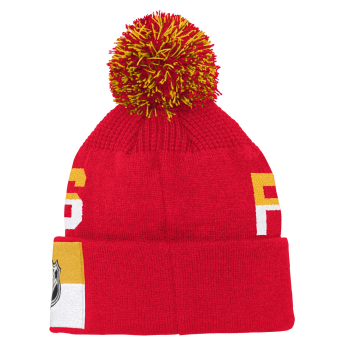 Calgary Flames детска зимна шапка Faceoff Jacquard Knit