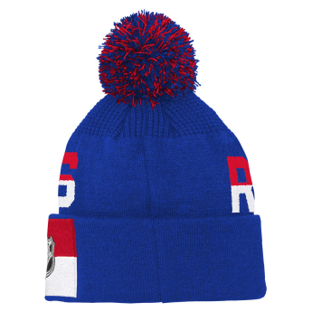 New York Rangers детска зимна шапка Faceoff Jacquard Knit