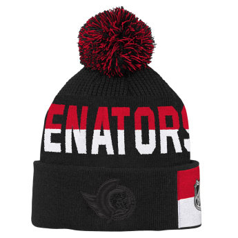 Ottawa Senators детска зимна шапка Faceoff Jacquard Knit