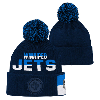 Winnipeg Jets детска зимна шапка Faceoff Jacquard Knit