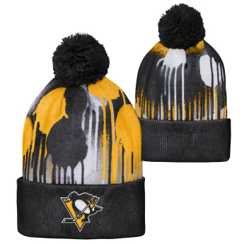 Pittsburgh Penguins детска зимна шапка Paint Splatter Cuffed