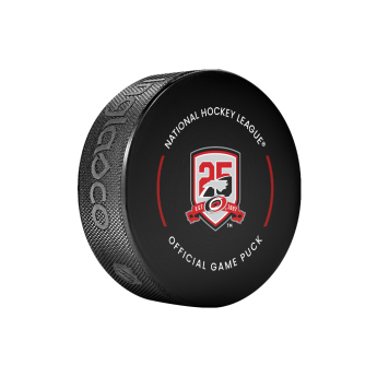Carolina Hurricanes шайба Official Game Puck 2022-2023 25th Anniversary
