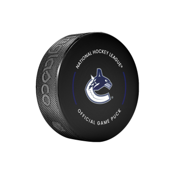 Vancouver Canucks шайба Official Game Puck 2022-2023
