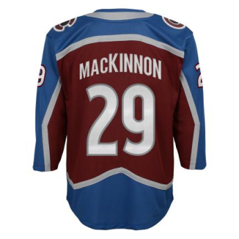 Colorado Avalanche детска хокейна фланелка Nathan Mackinnon Premier Home
