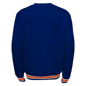 Edmonton Oilers детски суитшърт с качулка Blueliner Crew Neck