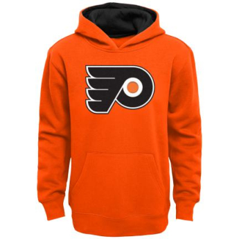 Philadelphia Flyers детски суитшърт с качулка Prime Logo Pullover Fleece orange