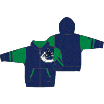 Vancouver Canucks детски суитшърт с качулка Faceoff Colorblocked Fleece Full-Zip