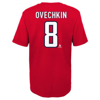 Washington Capitals детска тениска Flat Captains Name and Number
