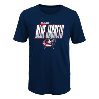 Columbus Blue Jackets детска тениска Frosty Center Ultra navy