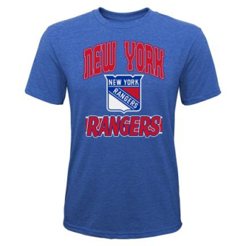 New York Rangers детска тениска All Time Great Triblend blue