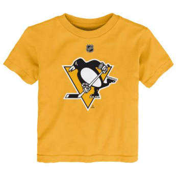 Pittsburgh Penguins детска тениска Primary Logo yellow