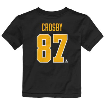 Pittsburgh Penguins детска тениска Flat Captains Name and Number