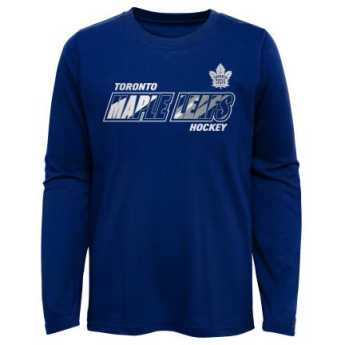 Toronto Maple Leafs детска тениска с дълъг ръкав Rink Reimagined LS Ultra blue