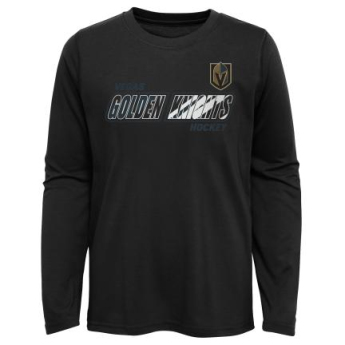 Vegas Golden Knights детска тениска с дълъг ръкав Rink Reimagined LS Ultra black