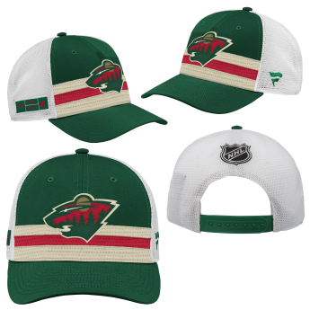 Minnesota Wild детска бейзболна шапка с козирка Draft Home