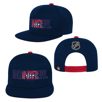 Montreal Canadiens детска шапка с  козирка flat Life Style Graphic Snapback
