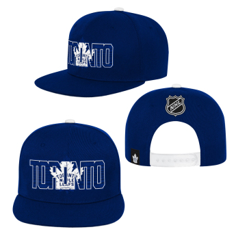 Toronto Maple Leafs детска шапка с  козирка flat Life Style Graphic Snapback