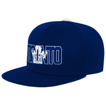 Toronto Maple Leafs детска шапка с  козирка flat Life Style Graphic Snapback