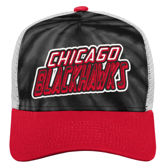 Chicago Blackhawks детска бейзболна шапка с козирка Santa Cruz Tie Dye Trucker