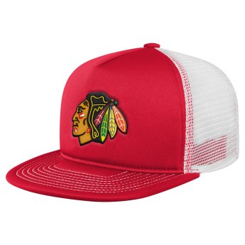 Chicago Blackhawks детска шапка с  козирка flat Foam Front Trucker Snapback