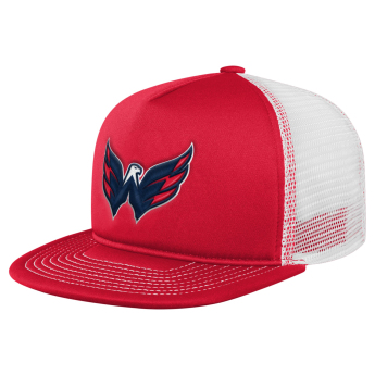 Washington Capitals детска шапка с  козирка flat Foam Front Trucker Snapback