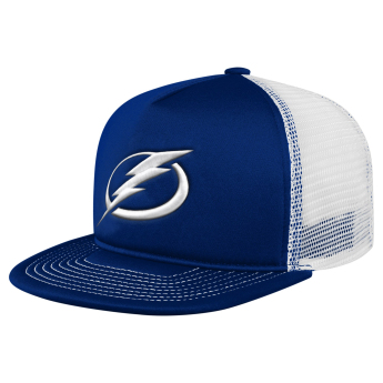 Tampa Bay Lightning детска шапка с  козирка flat Foam Front Trucker Snapback