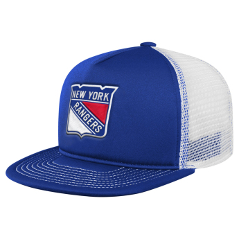 New York Rangers детска шапка с  козирка flat Foam Front Trucker Snapback