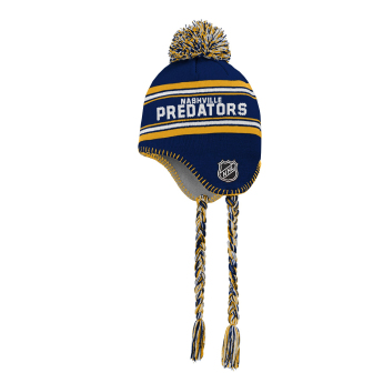 Nashville Predators детска зимна шапка Jacquard Tassel