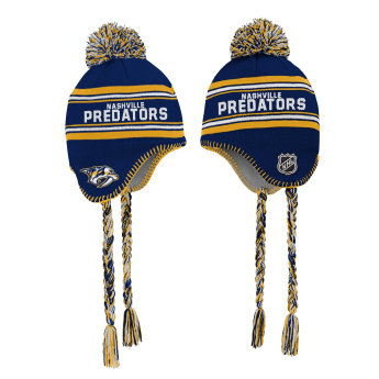 Nashville Predators детска зимна шапка Jacquard Tassel