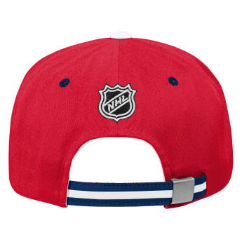 Washington Capitals детска шапка с  козирка flat Life Style Old School Flatbrim