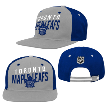 Toronto Maple Leafs детска шапка с  козирка flat Life Style Old School Flatbrim