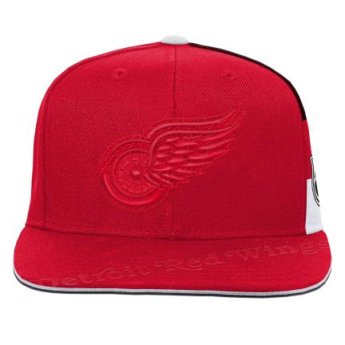 Detroit Red Wings детска шапка с  козирка flat Faceoff Structured