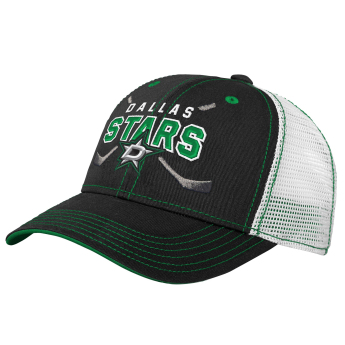Dallas Stars детска бейзболна шапка с козирка Core Lockup Trucker Snapback