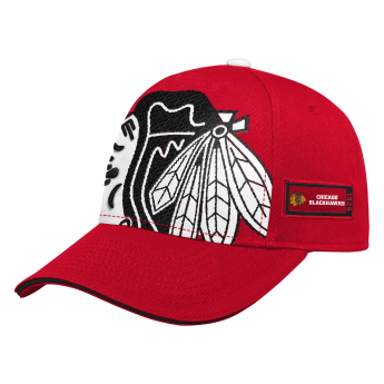 Chicago Blackhawks детска бейзболна шапка с козирка Big Face red