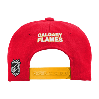 Calgary Flames детска шапка с  козирка flat 2 Tone Flatbrim Snap