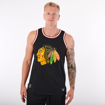 Chicago Blackhawks мъжки потник ’47 Grafton Tank black