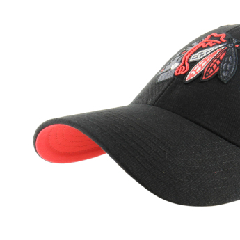 Chicago Blackhawks баскетболна шапка с козирка Sure Shot Snapback 47 MVP NHL black