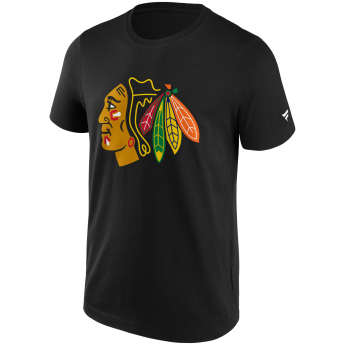 Chicago Blackhawks мъжка тениска Primary Logo Graphic T-Shirt black