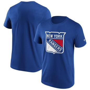 New York Rangers мъжка тениска Primary Logo Graphic blue