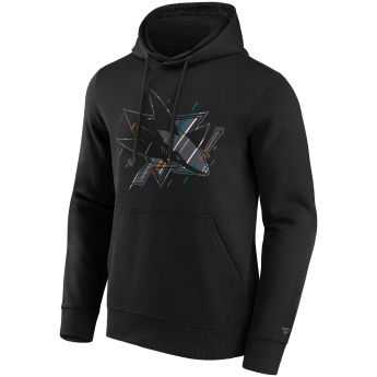 San Jose Sharks мъжки суитшърт с качулка Etch Hoodie black