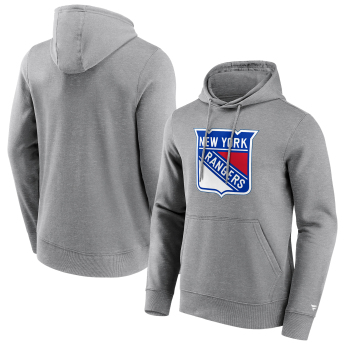 New York Rangers мъжки суитшърт с качулка Primary Logo Graphic Hoodie grey