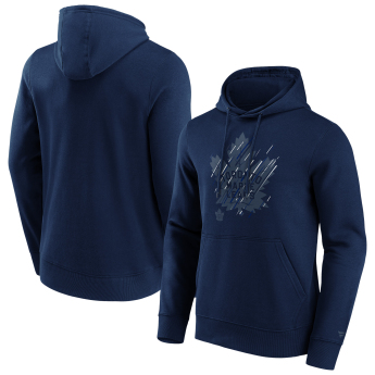 Toronto Maple Leafs мъжки суитшърт с качулка Etch Hoodie navy