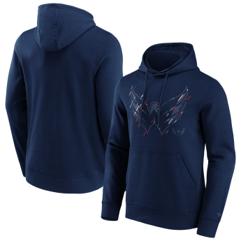 Washington Capitals мъжки суитшърт с качулка Etch Hoodie navy