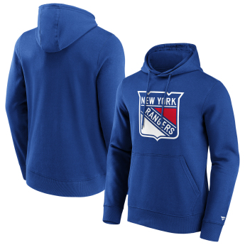 New York Rangers мъжки суитшърт с качулка Primary Logo Graphic Hoodie blue
