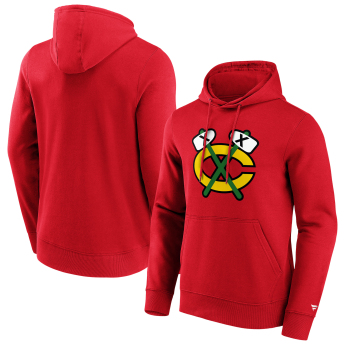 Chicago Blackhawks мъжки суитшърт с качулка Primary Logo Graphic Hoodie red