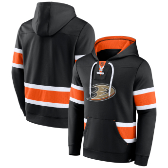 Anaheim Ducks мъжки суитшърт с качулка Iconic NHL Exclusive Pullover Hoodie