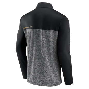 Pittsburgh Penguins мъжки суитшърт Iconic Defender 1/4 Zip black