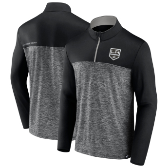 Los Angeles Kings мъжки суитшърт Iconic Defender 1/4 Zip black