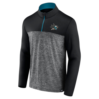 San Jose Sharks мъжки суитшърт Iconic Defender 1/4 Zip