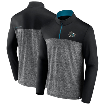 San Jose Sharks мъжки суитшърт Iconic Defender 1/4 Zip